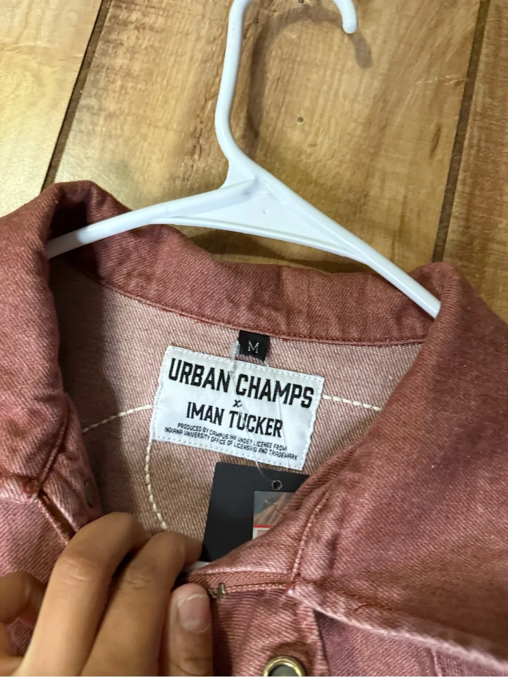 Nil Indiana The Indiana Custom Washed Denim Jacket Limited Release $195 Retail